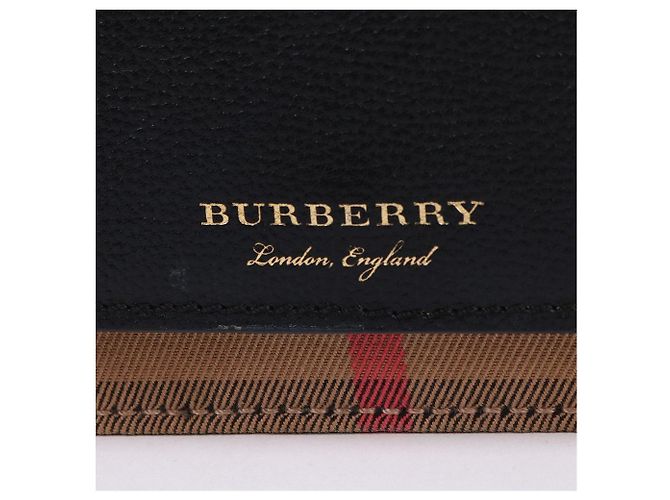 Burberry Piccola borsa a tracolla House Check Hampshire Nero - vista 3