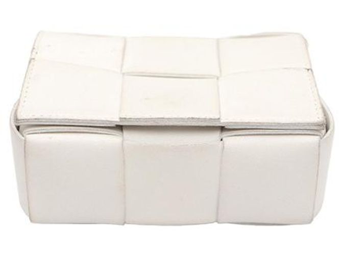 Bottega Veneta Mini borsa a tracolla e borsa crossbody Candy Cassette Bianco - vista 13