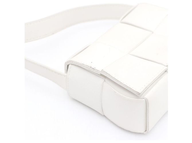 Bottega Veneta Mini borsa a tracolla e borsa crossbody Candy Cassette Bianco - vista 4
