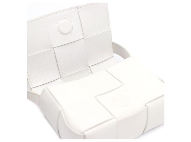 Bottega Veneta Mini borsa a tracolla e borsa crossbody Candy Cassette Bianco - vista 6