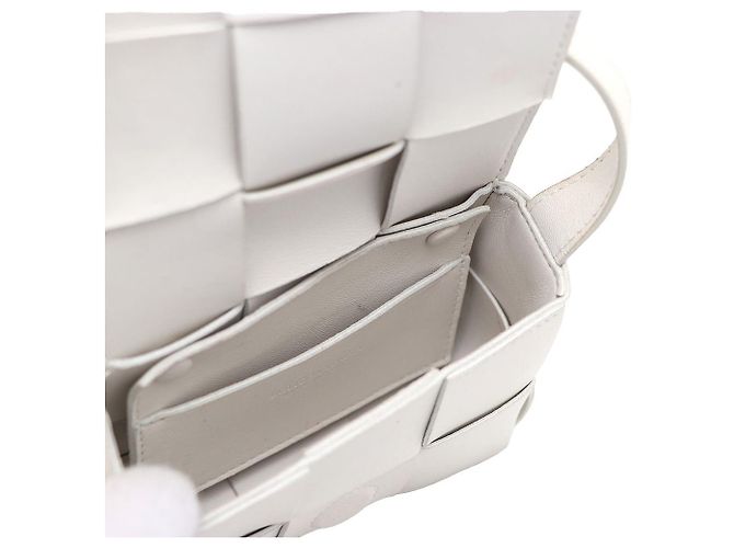 Bottega Veneta Mini borsa a tracolla e borsa crossbody Candy Cassette Bianco - vista 7