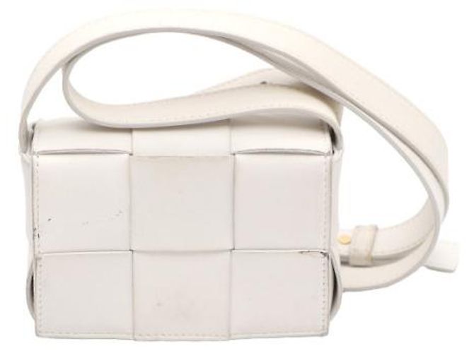 Bottega Veneta Mini borsa a tracolla e borsa crossbody Candy Cassette Bianco - vista 9