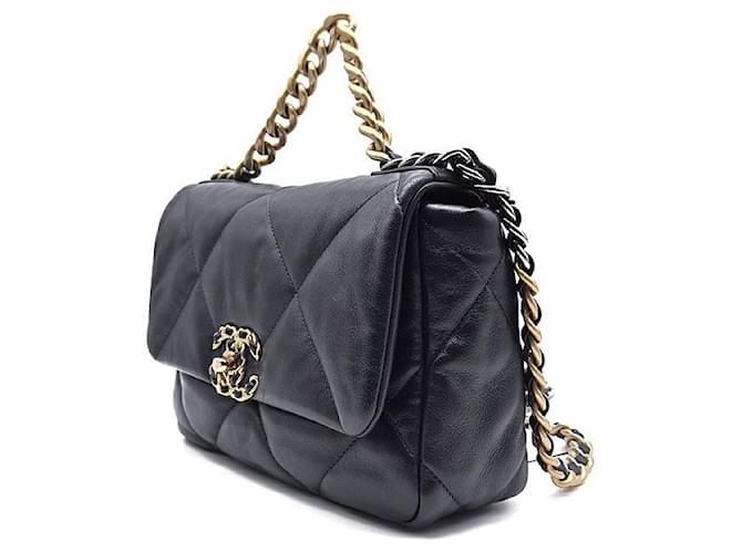 Chanel 19 Chanel Borsa con patta piccola Blu - vista 2