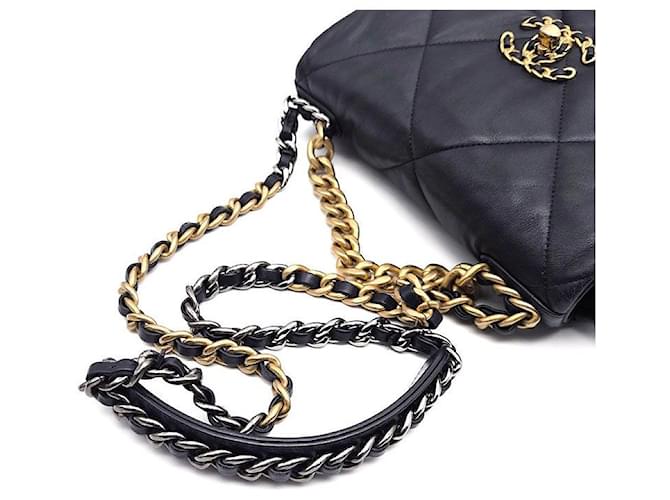 Chanel 19 Chanel Borsa con patta piccola Blu - vista 5