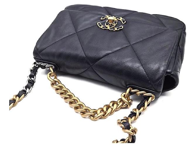 Chanel 19 Chanel Borsa con patta piccola Blu - vista 6