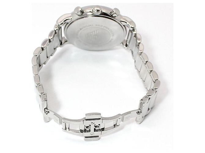 Relógio Armani Chronograph Quartz em Aço Preto - vista 7