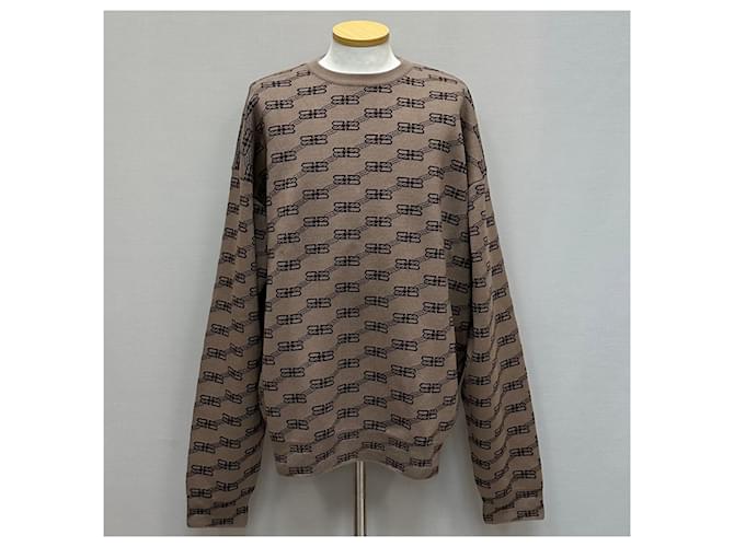 Balenciaga Strick mit BB-Logo-Monogramm Mehrfarben - Ansicht 2
