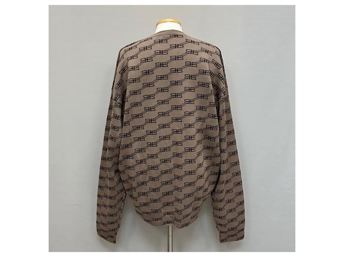 Balenciaga Strick mit BB-Logo-Monogramm Mehrfarben - Ansicht 3