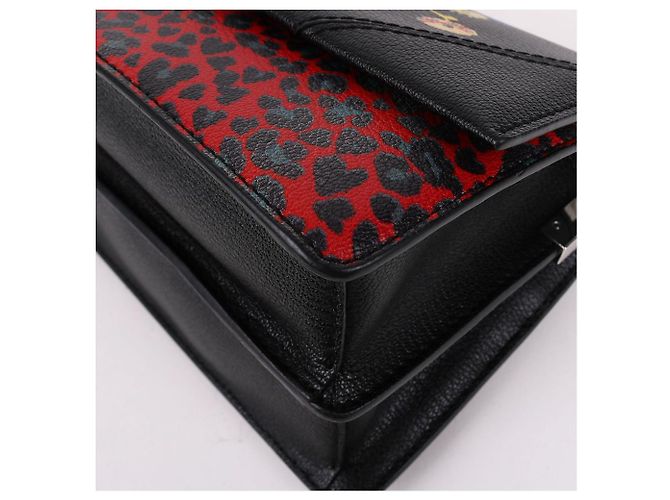 Zadig & Voltaire Black Multi Embroidered Shoulder Bag - view 10