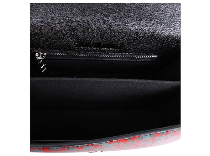 Zadig & Voltaire Black Multi Embroidered Shoulder Bag - view 11