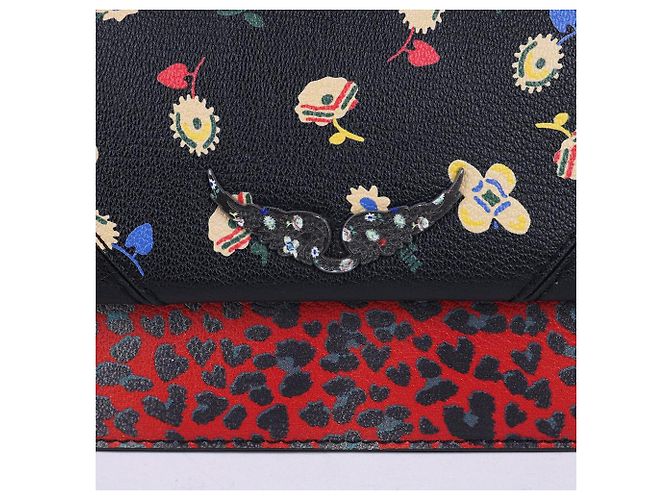 Zadig & Voltaire Black Multi Embroidered Shoulder Bag - view 2