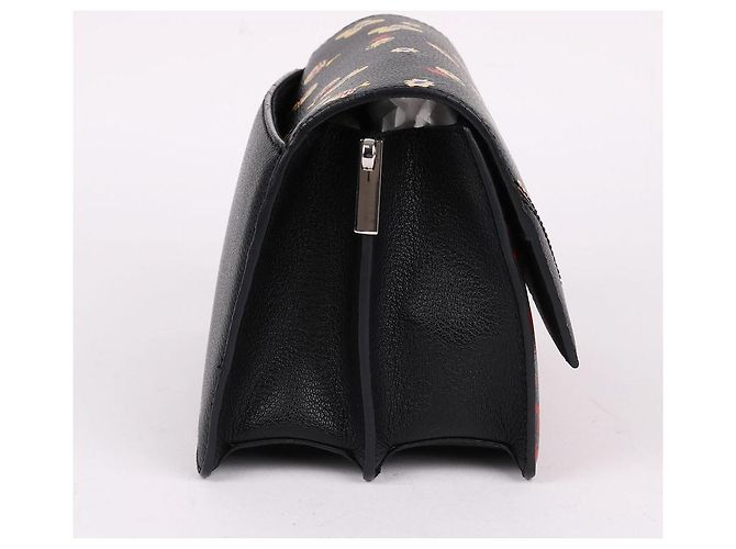 Zadig & Voltaire Black Multi Embroidered Shoulder Bag - view 4