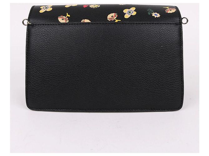 Zadig & Voltaire Black Multi Embroidered Shoulder Bag - view 5