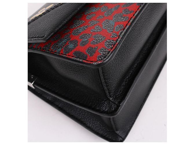 Zadig & Voltaire Black Multi Embroidered Shoulder Bag - view 9