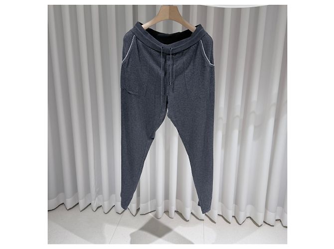 Loro Piana Cashmere Fantasy Flat Trainingshose Grau Braun - Ansicht 2