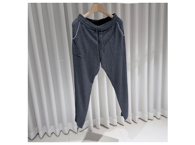 Loro Piana Cashmere Fantasy Flat Trainingshose Grau Braun - Ansicht 3