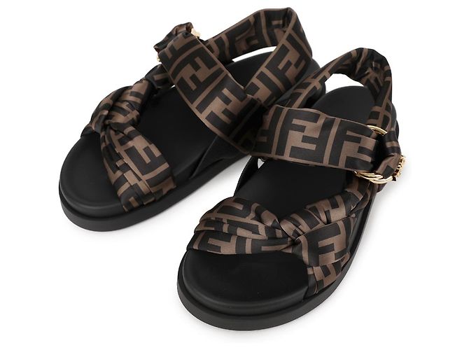 Fendi Sandalen Braun - Ansicht 3