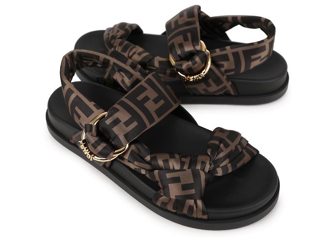 Fendi Sandalen Braun - Ansicht 5
