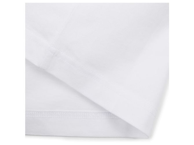 Moncler T-shirt in cotone con logo Bianco - vista 7