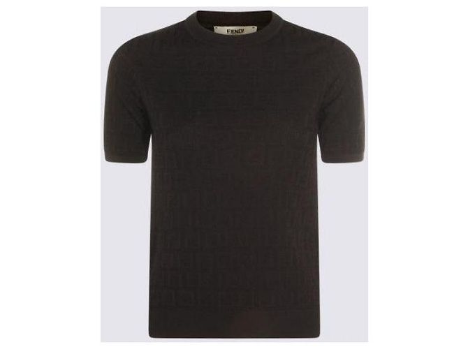 Fendi FF Race Knit Kurzarm-Shirt - Ansicht 5
