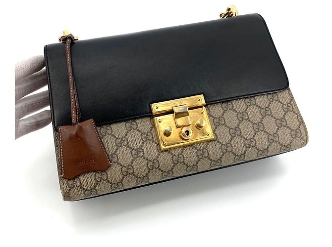 Gucci Padlock Medium Schultertasche Mehrfarben - Ansicht 2
