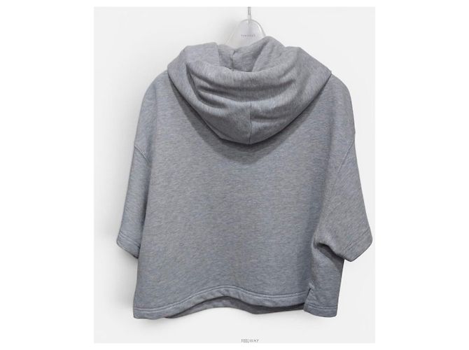 Gucci Sudadera con capucha de manga corta Dragon Castaño - vista 3