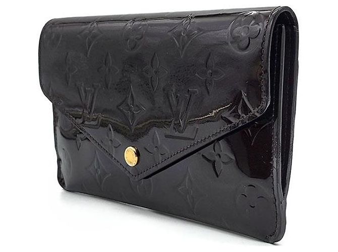 Louis Vuitton Lack Kartenetui Schwarz - Ansicht 2