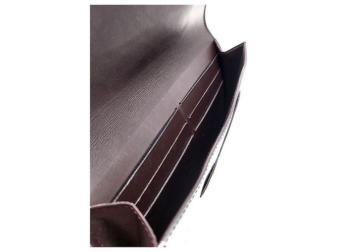 Louis Vuitton Lack Kartenetui Schwarz - Ansicht 6