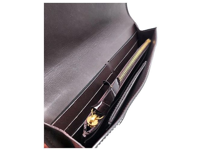 Louis Vuitton Lack Kartenetui Schwarz - Ansicht 7