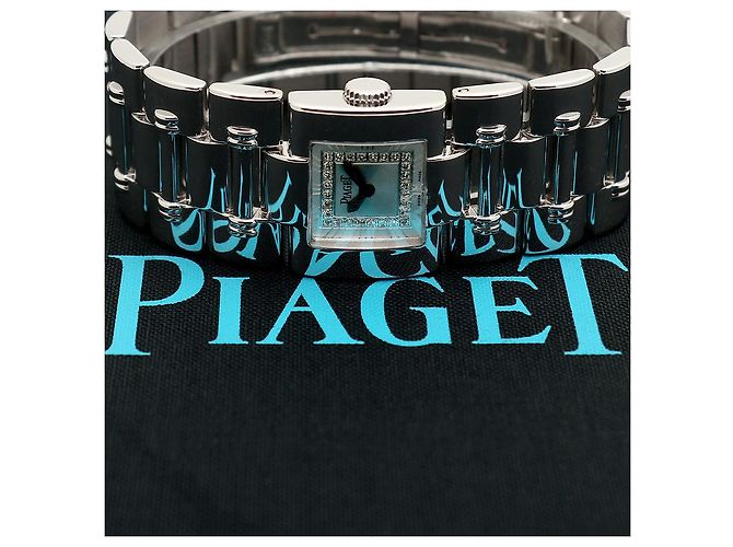 Piaget Original Dancer Weißgold Armband Weiß Quarzuhr Größe Medium - Ansicht 19