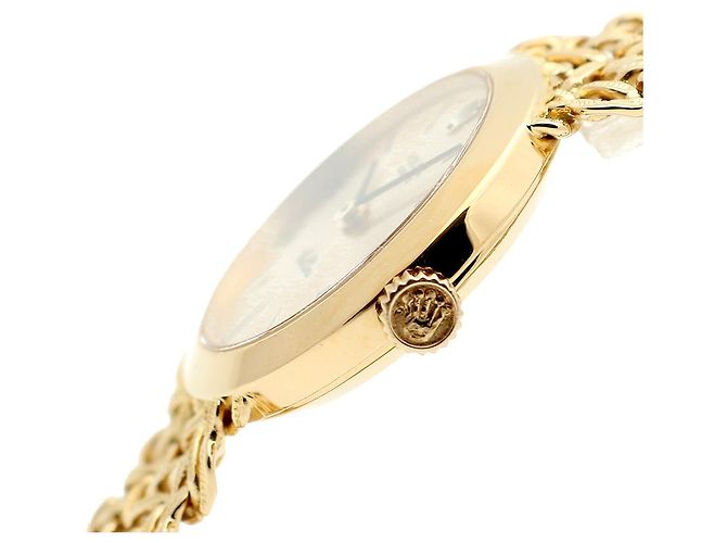 Rolex Vintage Goldene Damenuhr, klein, Handaufzug - Ansicht 12