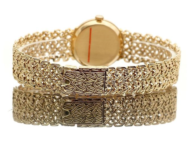 Rolex Vintage Goldene Damenuhr, klein, Handaufzug - Ansicht 24