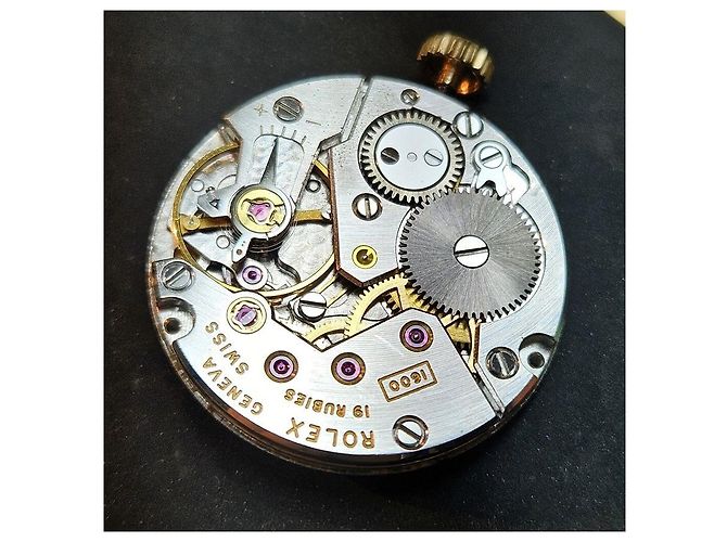 Rolex Vintage Goldene Damenuhr, klein, Handaufzug - Ansicht 4