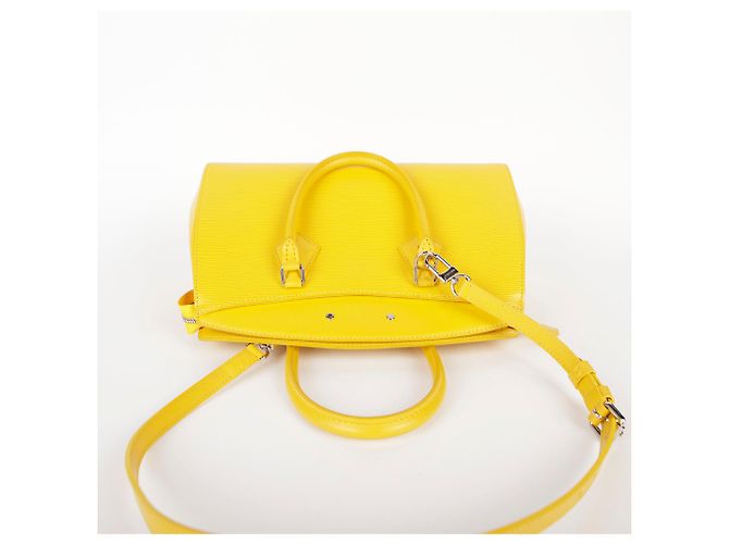 Louis Vuitton Borsa Tote e Borsa a Spalla MM Size in pelle Épi Suprlo D'oro - vista 17