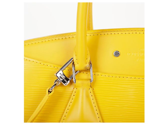 Louis Vuitton Borsa Tote e Borsa a Spalla MM Size in pelle Épi Suprlo D'oro - vista 4