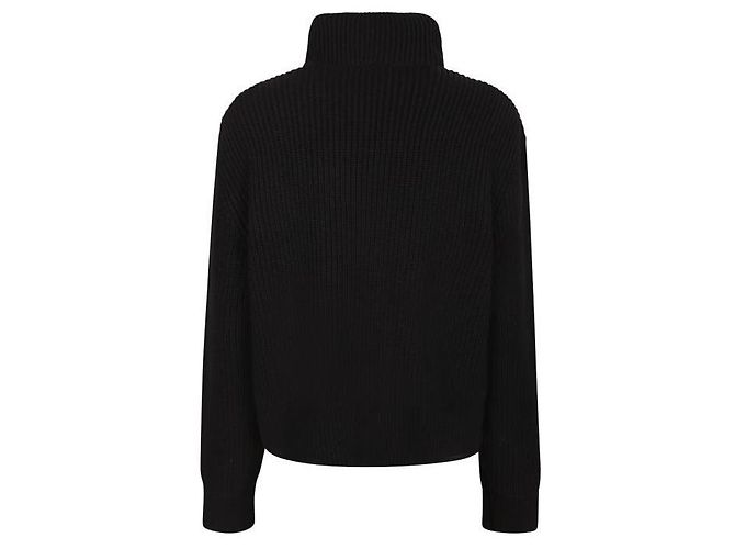 Moncler Logo-Patch aus Strick mit Steppung - Ansicht 5