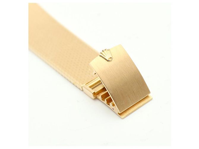 Rolex Cellini Vintage Small Damenuhr integriert, Gold, Gold Golden - Ansicht 18