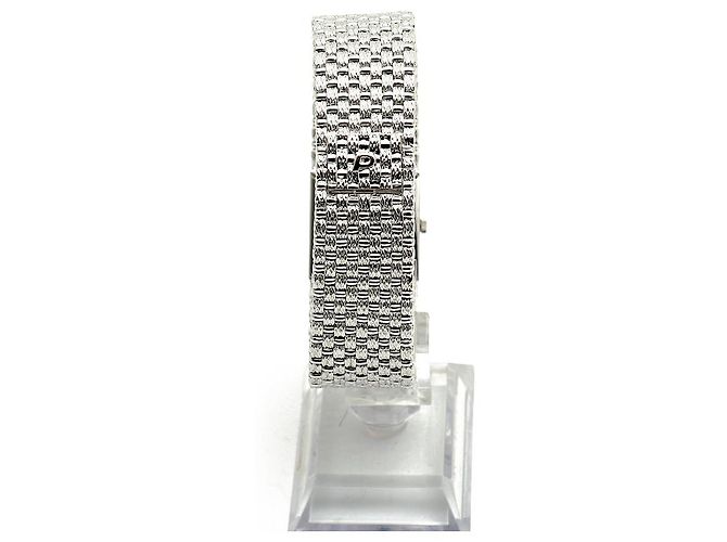 Piaget Relógio de quartzo masculino em ouro branco com mostrador de diamante e opala - vista 10