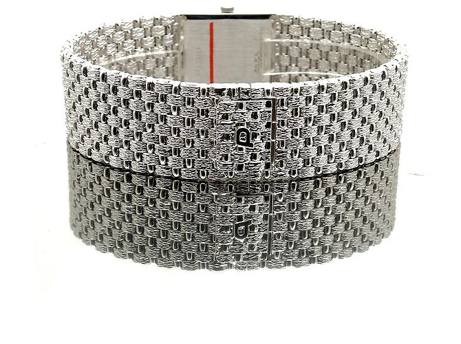 Piaget Relógio de quartzo masculino em ouro branco com mostrador de diamante e opala - vista 22