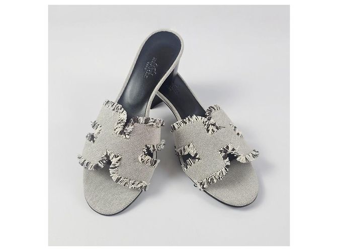 Trim Hermès Oasis Sandale Damensandale mit Absatz Mehrfarben - Ansicht 11
