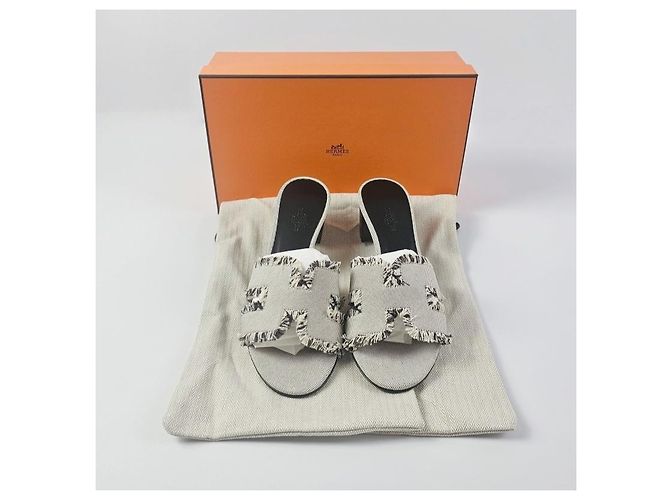 Trim Hermès Oasis Sandale Damensandale mit Absatz Mehrfarben - Ansicht 13