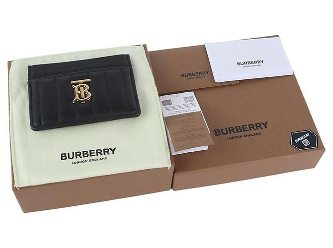Burberry Tarjetero BT Rola chapado en oro Dorado - vista 6