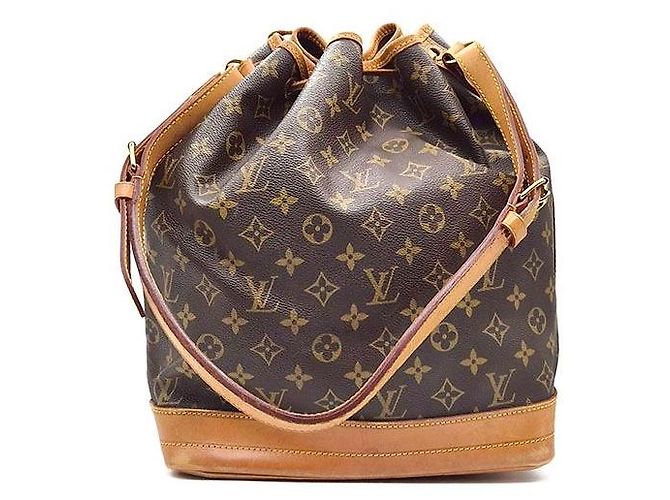 Louis Vuitton Monogram Petit Noe Marrone - vista 3