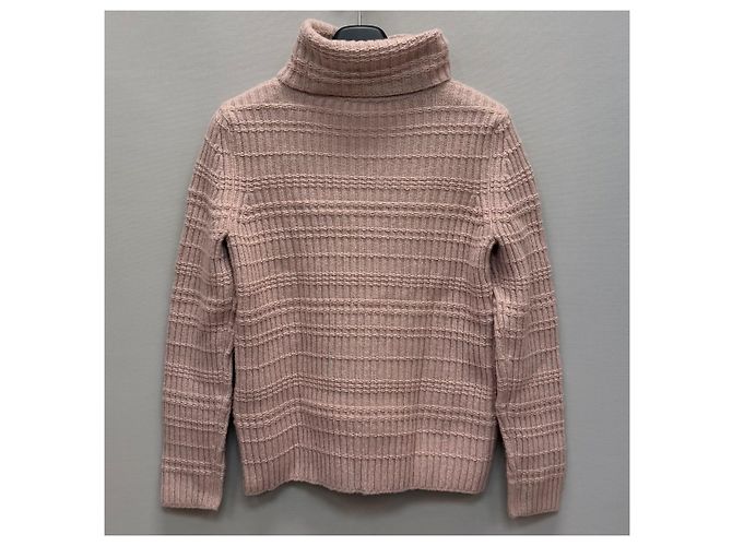 Chanel Maglione in maglia di cashmere Rosso - vista 5