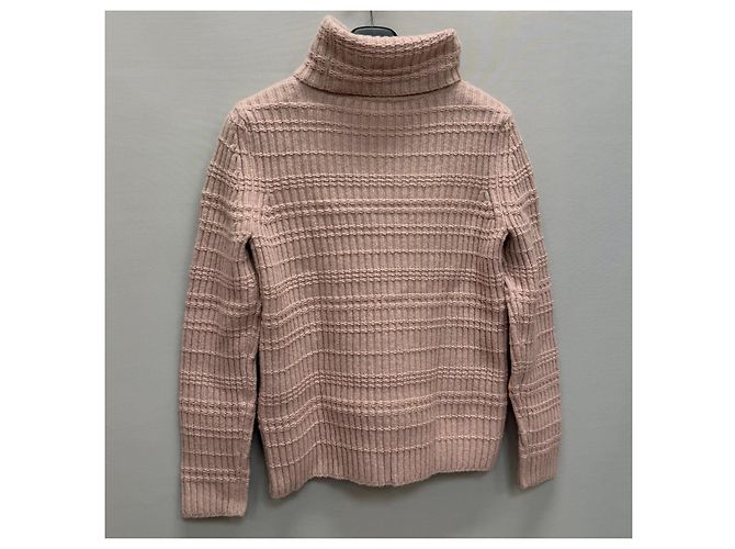 Chanel Maglione in maglia di cashmere Rosso - vista 7