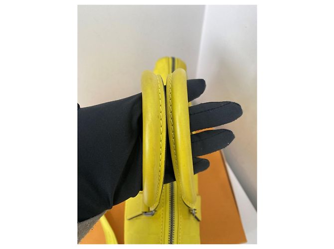 Louis Vuitton Portadocumenti Business Document Bag Damier Infinite Giallo - vista 4