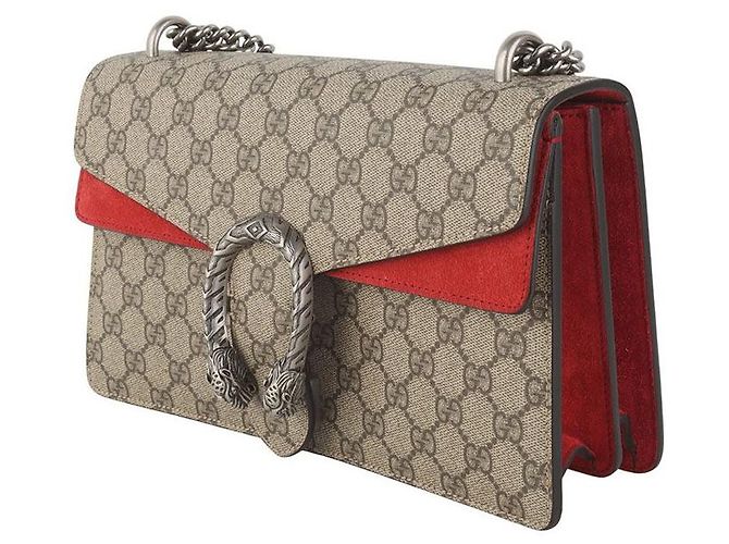 Gucci Piccola borsa a tracolla GG Supreme Dionysus Multicolore - vista 2