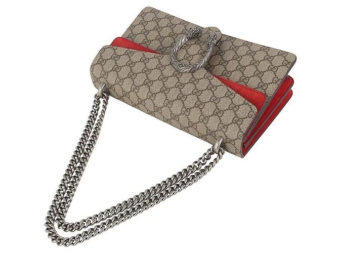 Gucci Piccola borsa a tracolla GG Supreme Dionysus Multicolore - vista 4