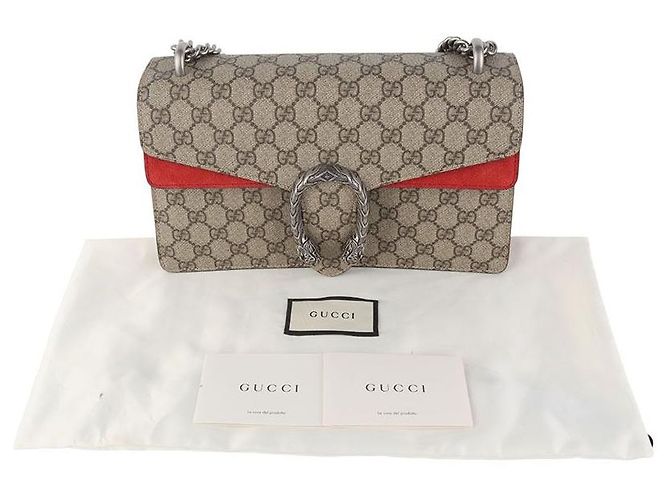 Gucci Piccola borsa a tracolla GG Supreme Dionysus Multicolore - vista 8