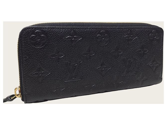 Louis Vuitton Zip Wallet Monogram Empreinte Schwarz - Ansicht 3